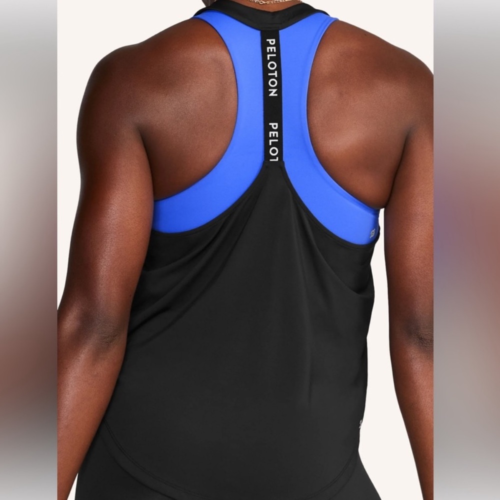 Peloton Distance Racerback Logo Tape Tank - Medium
